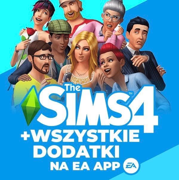 The Sims 4 Wszystkie Dodatki (Klucz EA App, Windows / MacOS)