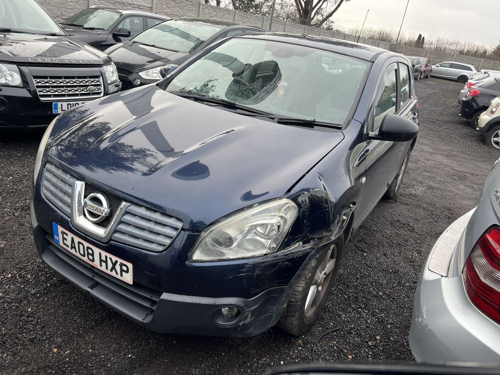 Nissan Qashqai silnik 1.6 Benzyna 2008r,Anglik z kluczykami