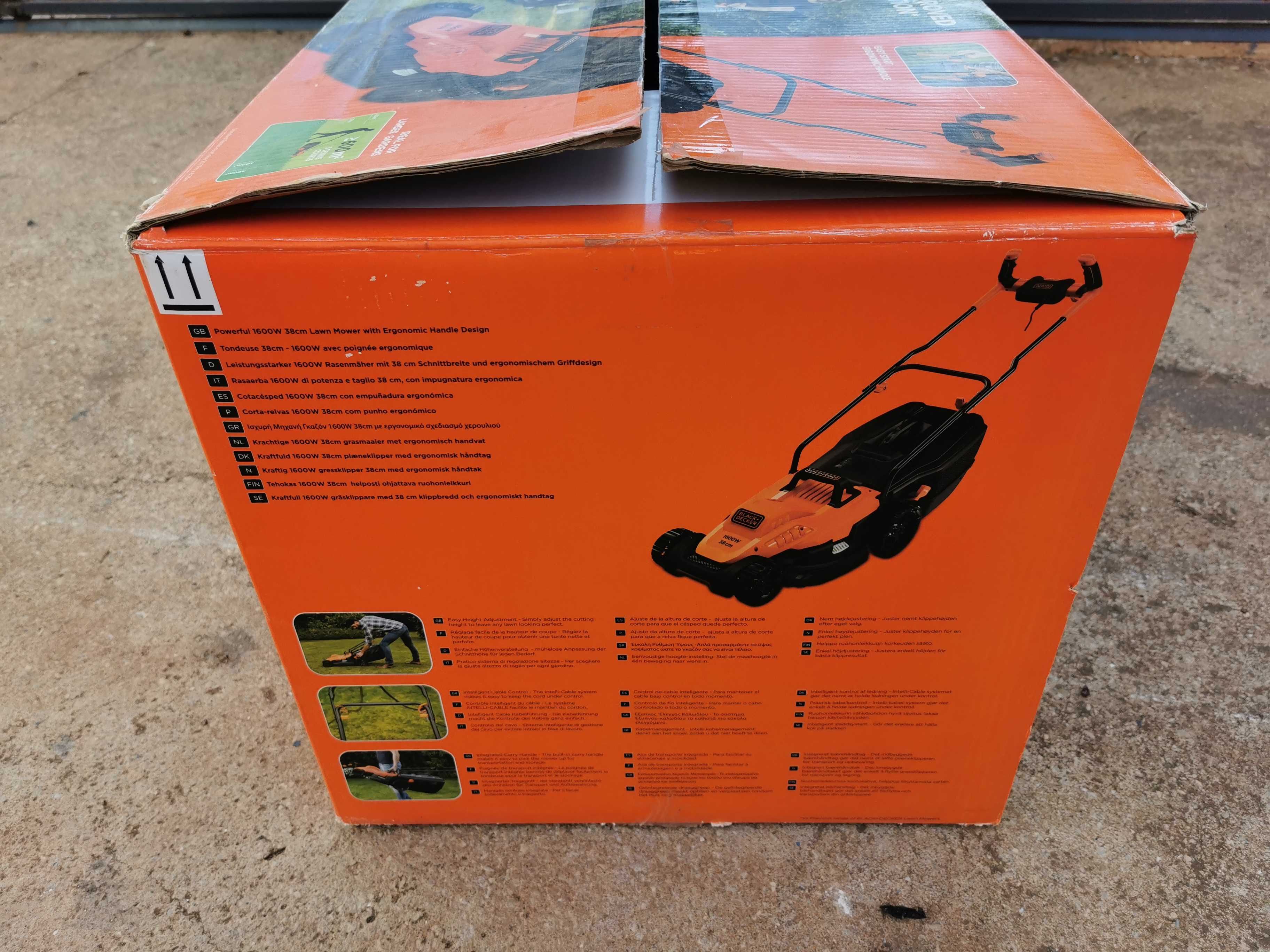 Corta-Relvas  Maquina de cortar relva 1600w Black and Decker