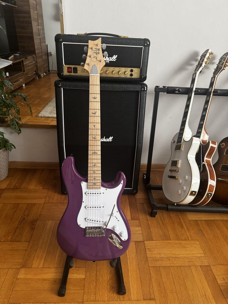 Prs silver sky se  stratocaster fender john mayer