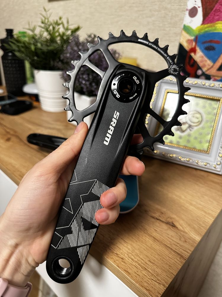 Шатуни Sram NX EAGLE DUB 175 мм Boost 32T 12 швидкостей