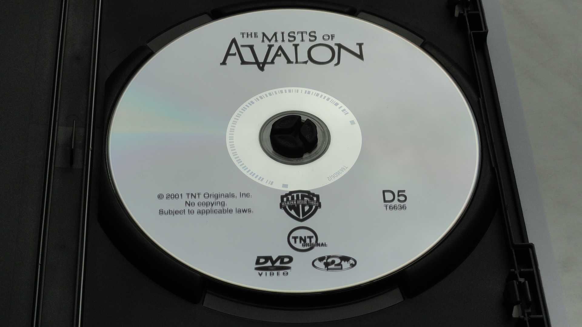 Film: "Mgły Avalonu - The mists of Avalon" DVD, stan idealny