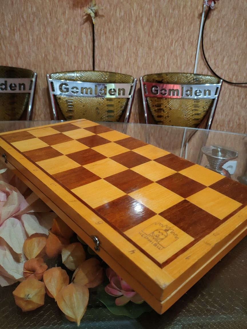 Игровой комплект нарды шашки 50х50 см.