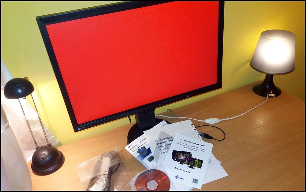 Profesjonalny Monitor EIZO FlexScan IPS PIVOT Paper Mate Foris FULL HD