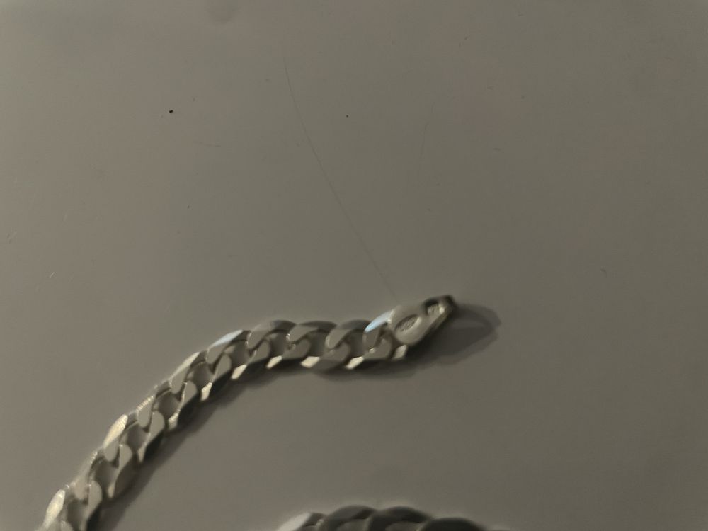 Srebrny lancuszek  55 cm 925 nowy zamienie na glosnik jbl