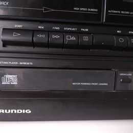 Grundig Aparelhagem HiFi CCD 600 com colunas originais