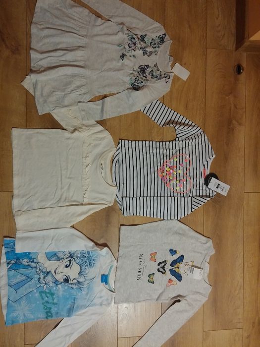 nowe 110 116 firmowe H&M Smyk Elsa ubranka dla dziewczynki