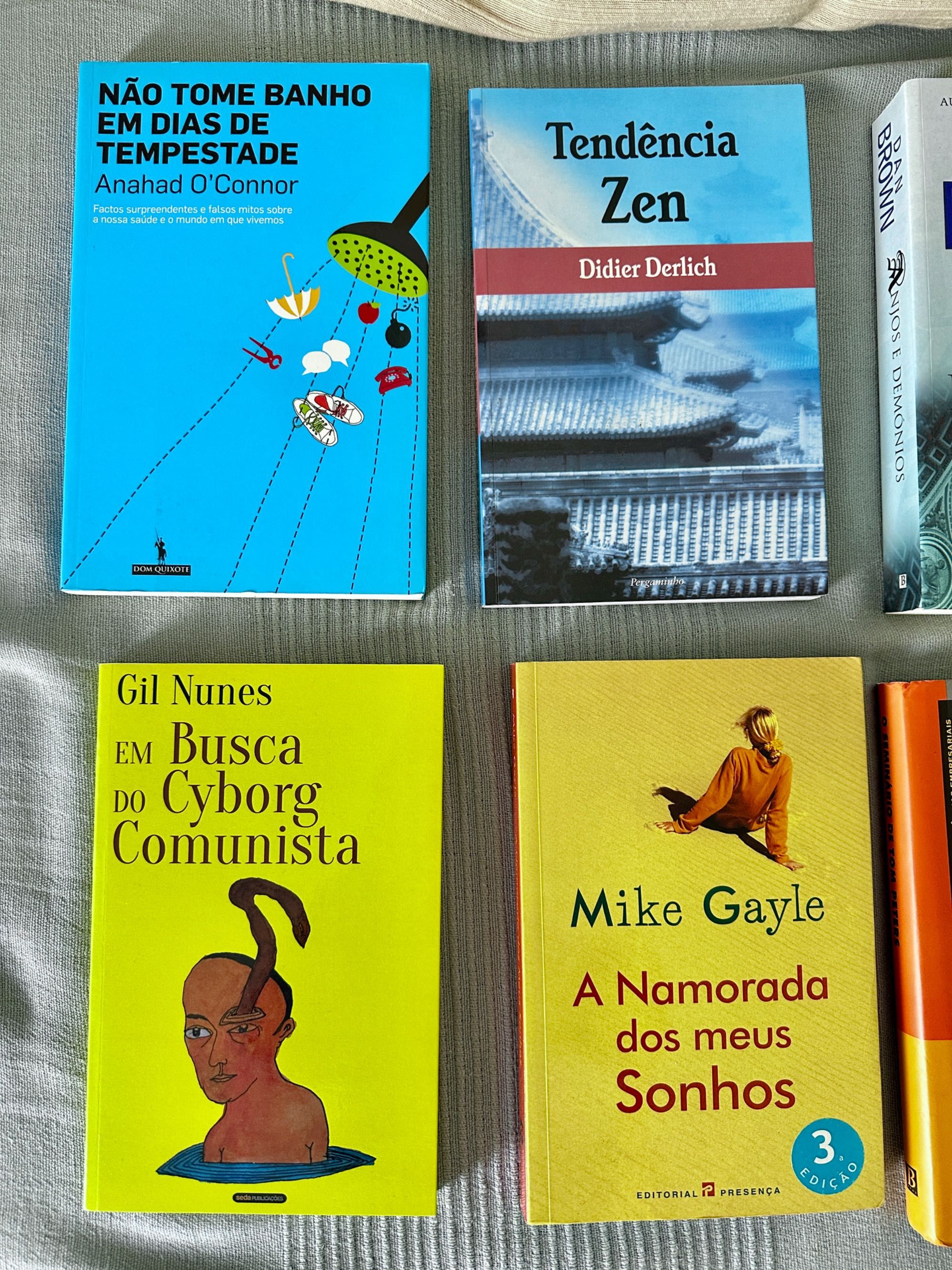 Livros desde 2€ - Dan Brown,  Umberto Eco, Tom Peters