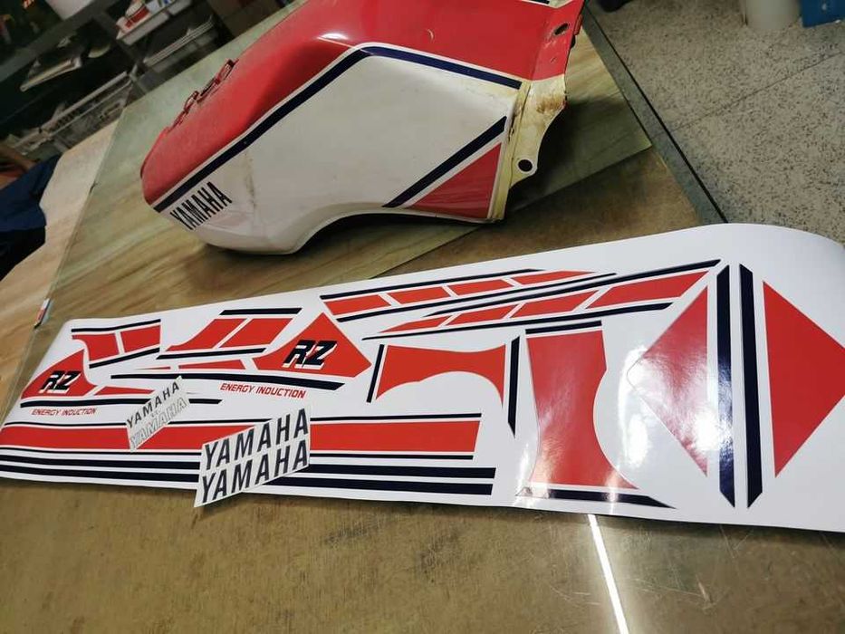 Autocolantes para yamaha rz 50