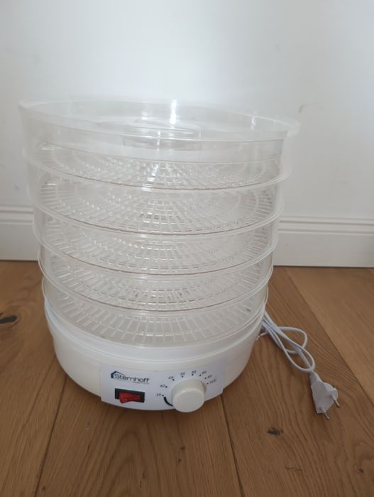 Suszarka do grzybów owoców i ziół 600W, 5 tacek, regulacja temperatury