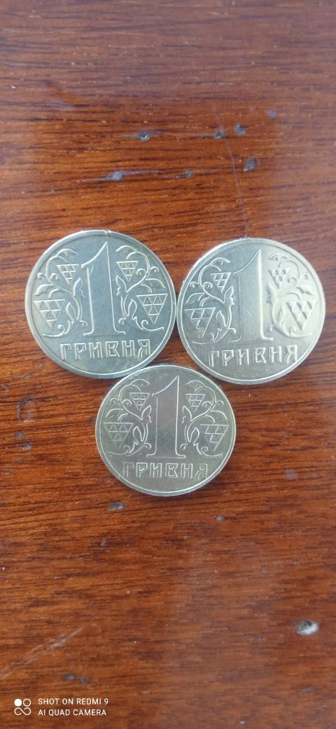 1 гривня 2001 року.