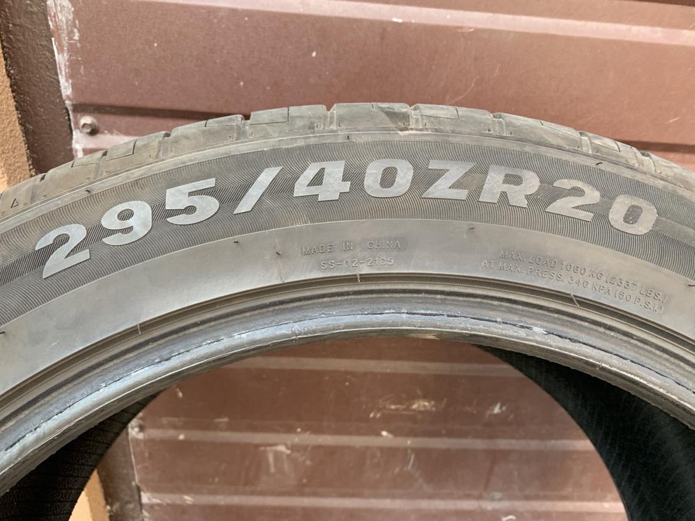 Шини 295/40 R20 Tracmax нові
