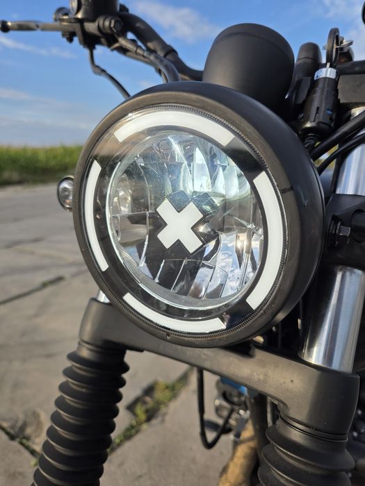 Brixton BX 125 Cromwell ABS wtrysk kat. B cafe racer niski przebieg