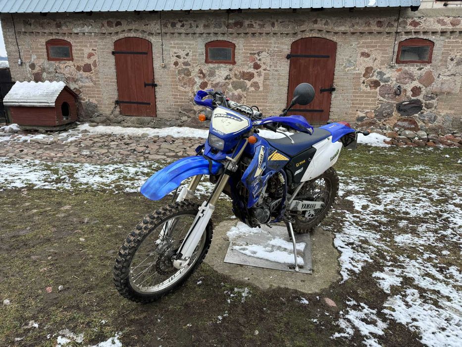 Yamaha WR250F rok 2004 HOMOLOGACJA + zbroja, buty, kask
