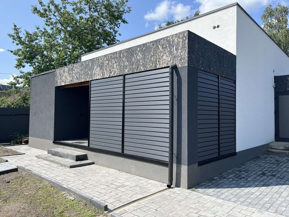 Жалюзі київ дерев'яні жалюзі тераса київ садові жалюзі київ