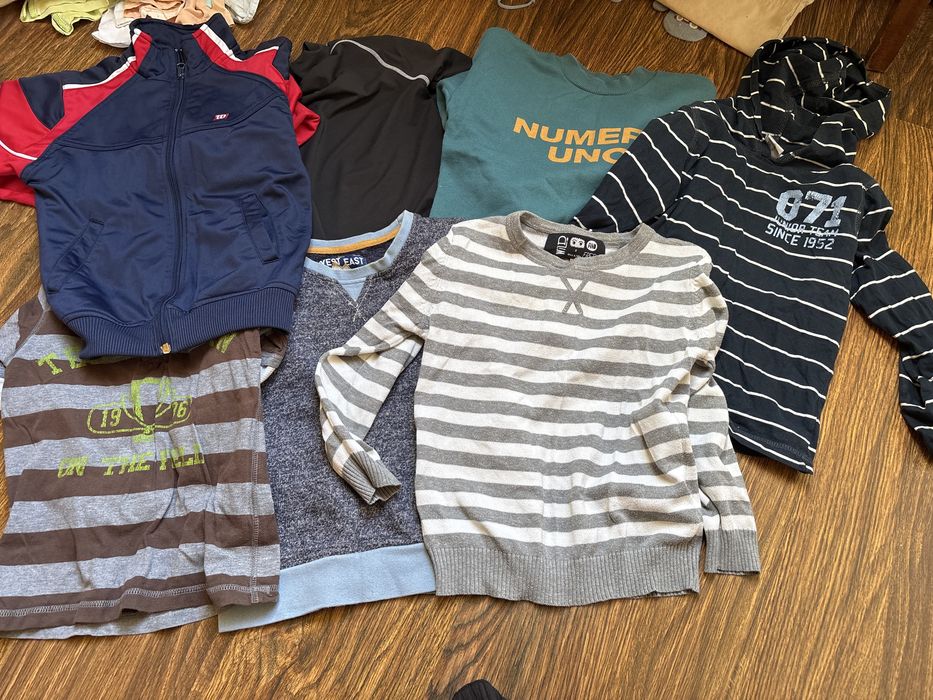 Bluzeczki dla chłopca 15 szt