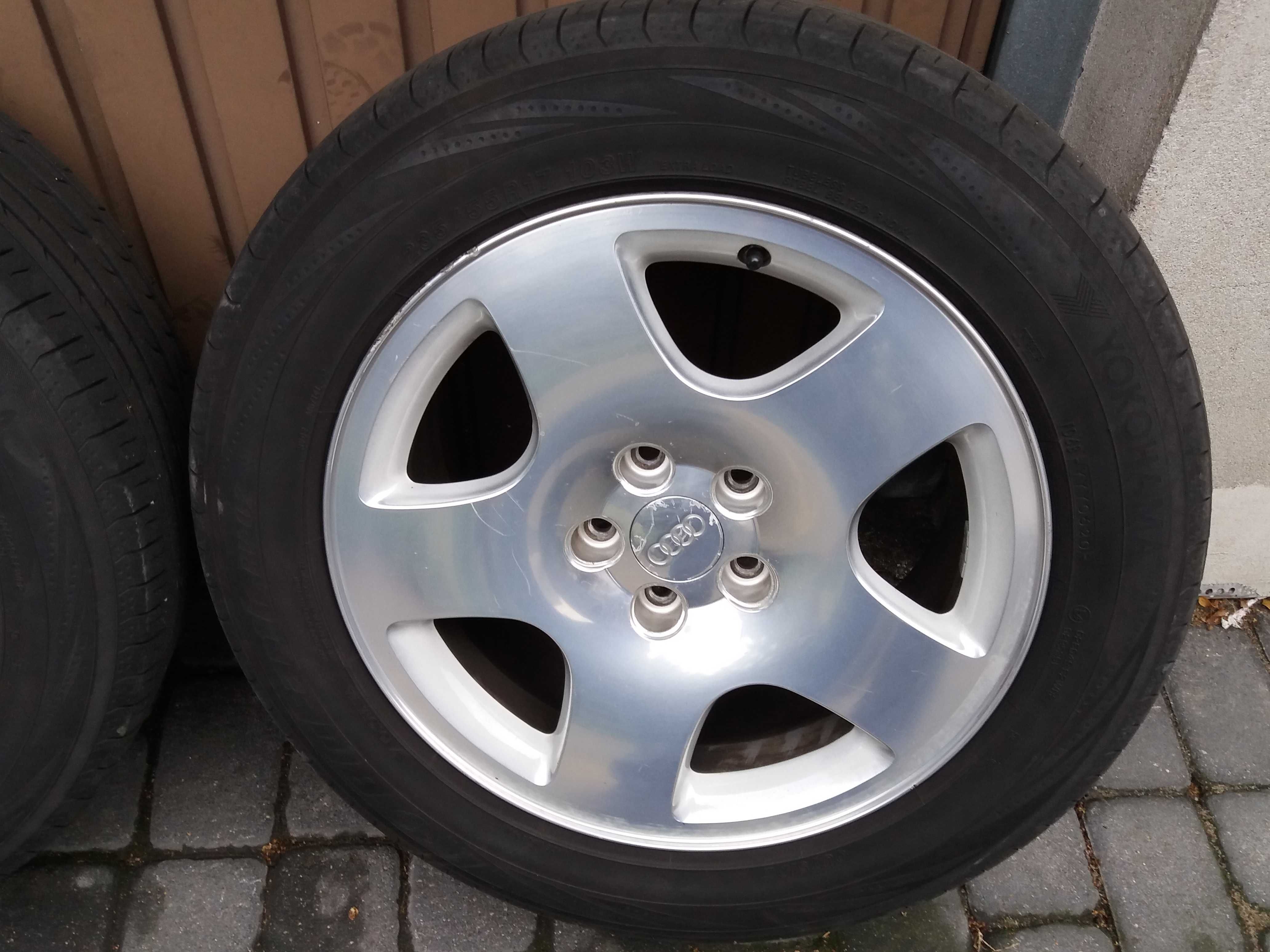 AUDI FELGI KOŁA 5x112 ET 48 8X17 235/55/17 DOT2020 Yokohama