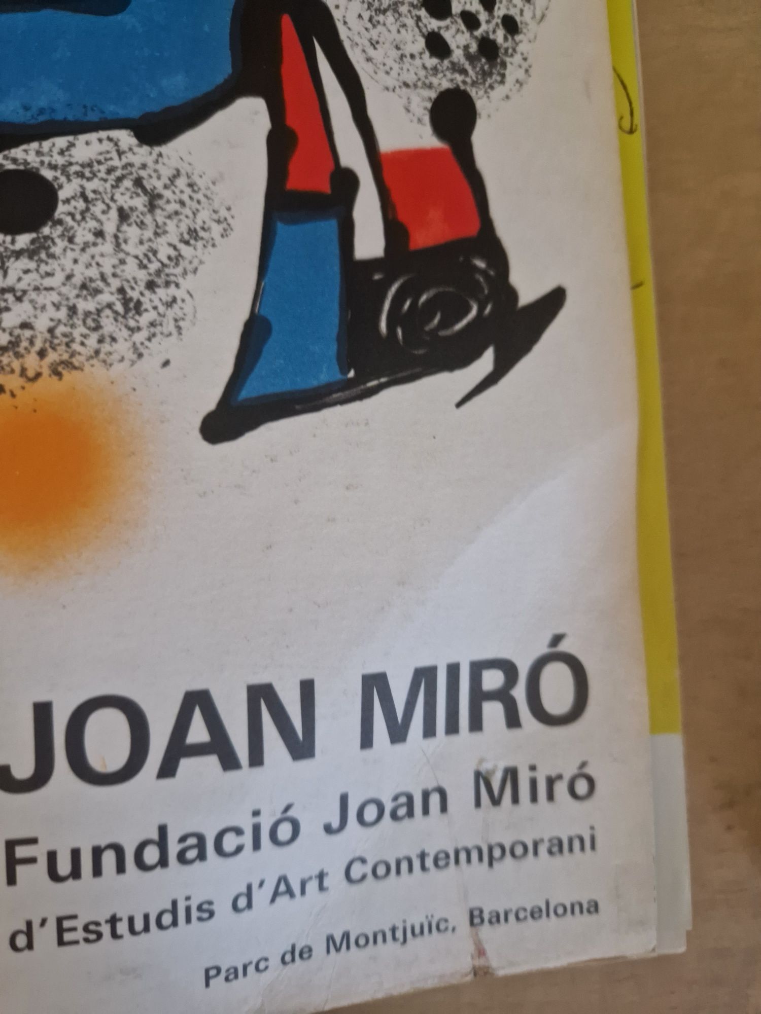 Obra de Joan Miro- Fundació Joan Miró, Centre d'Estudis d'Art Contempo