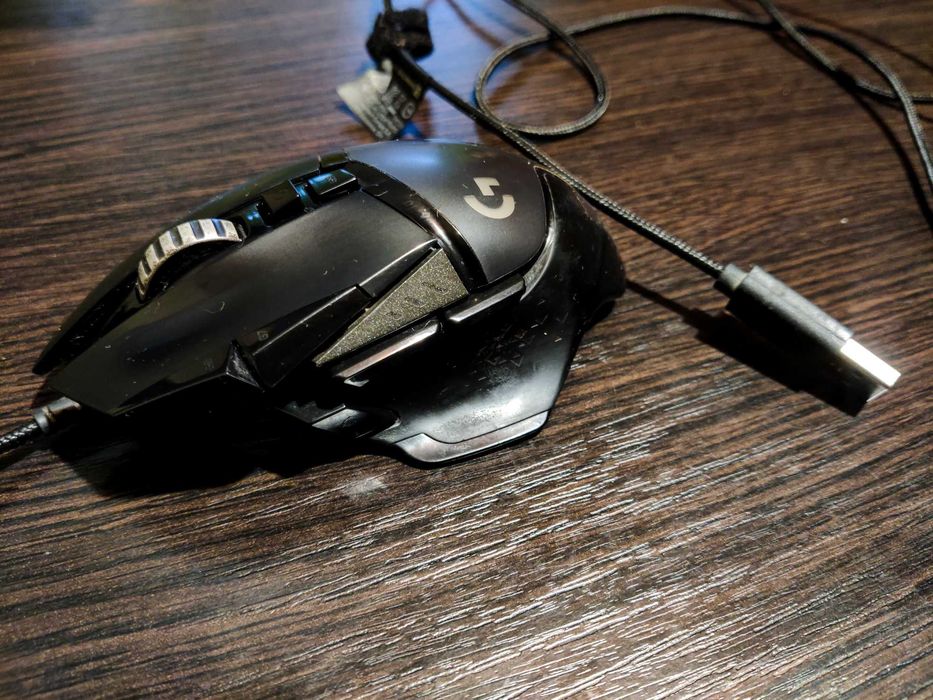 Дротова миша Logitech G502 HERO USB Black