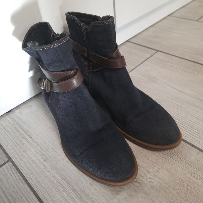 Ботинки, Полусапожки. Полуботинки натуральный нубук. 41р.