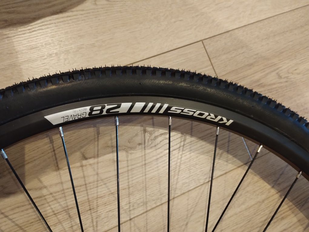 NOWE koła gravel z Esker 5.0 sztywna oś +kaseta SRAM PG 11-42T