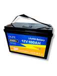 Akumulator LiFePo4 12V 100Ah Bateria BMS LCD