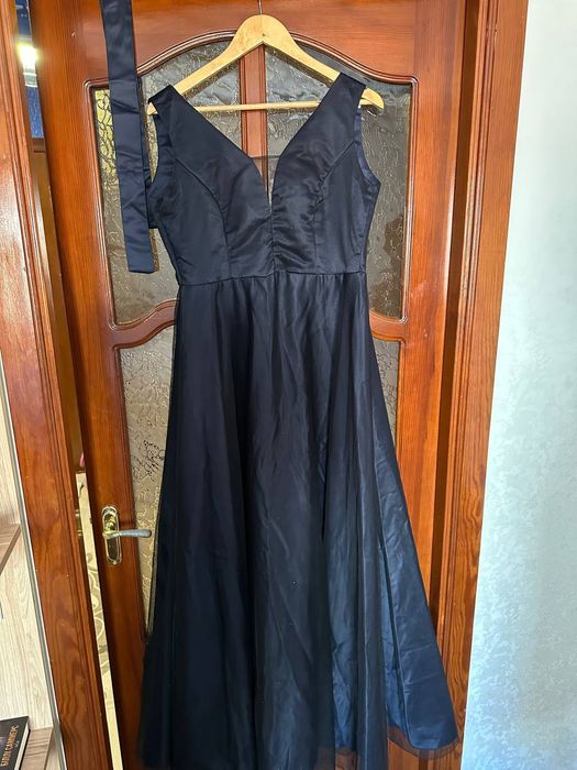 Сукня  випускна синя