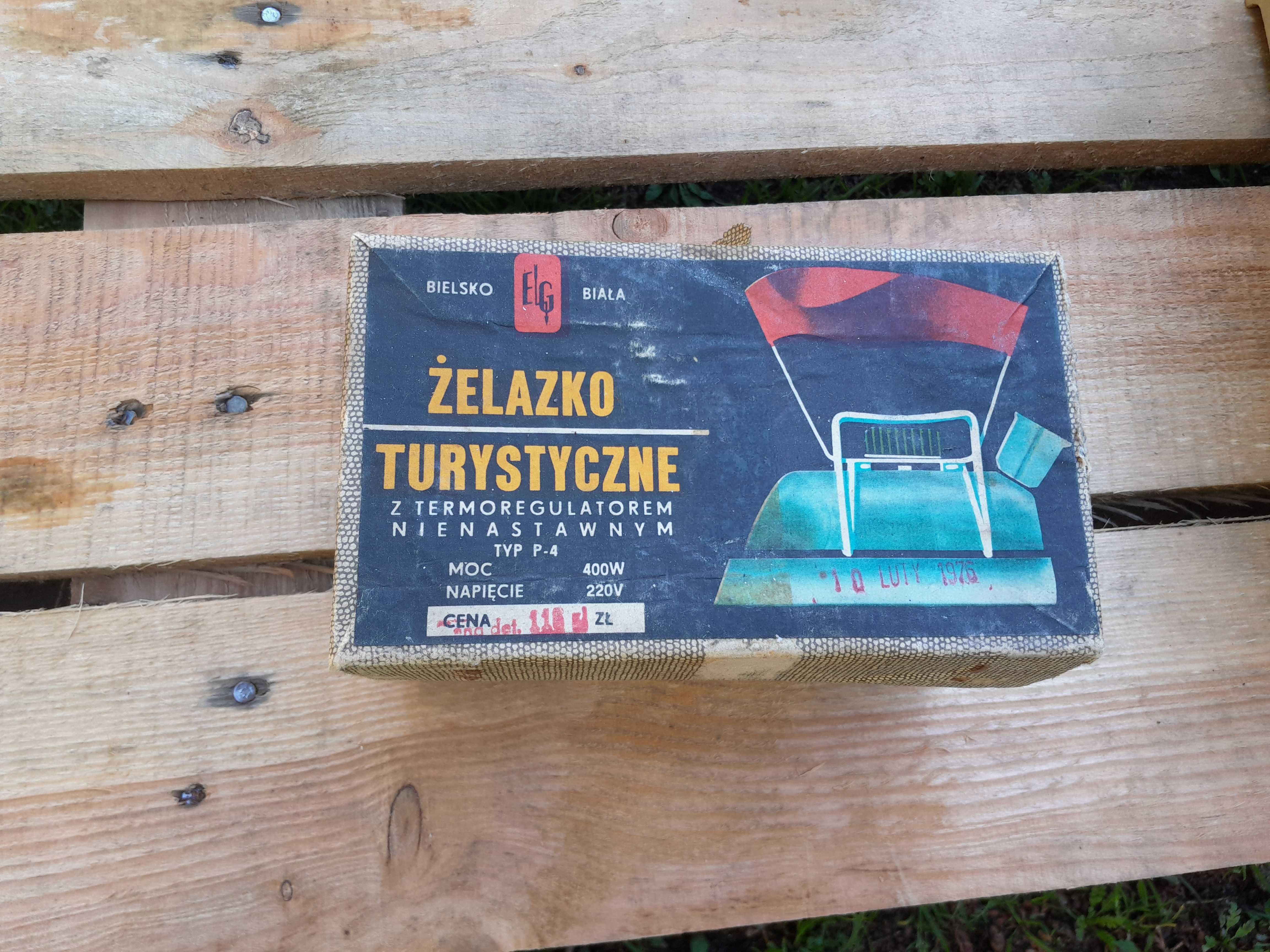 Żelasko turystyczne PRL antyk rarytas