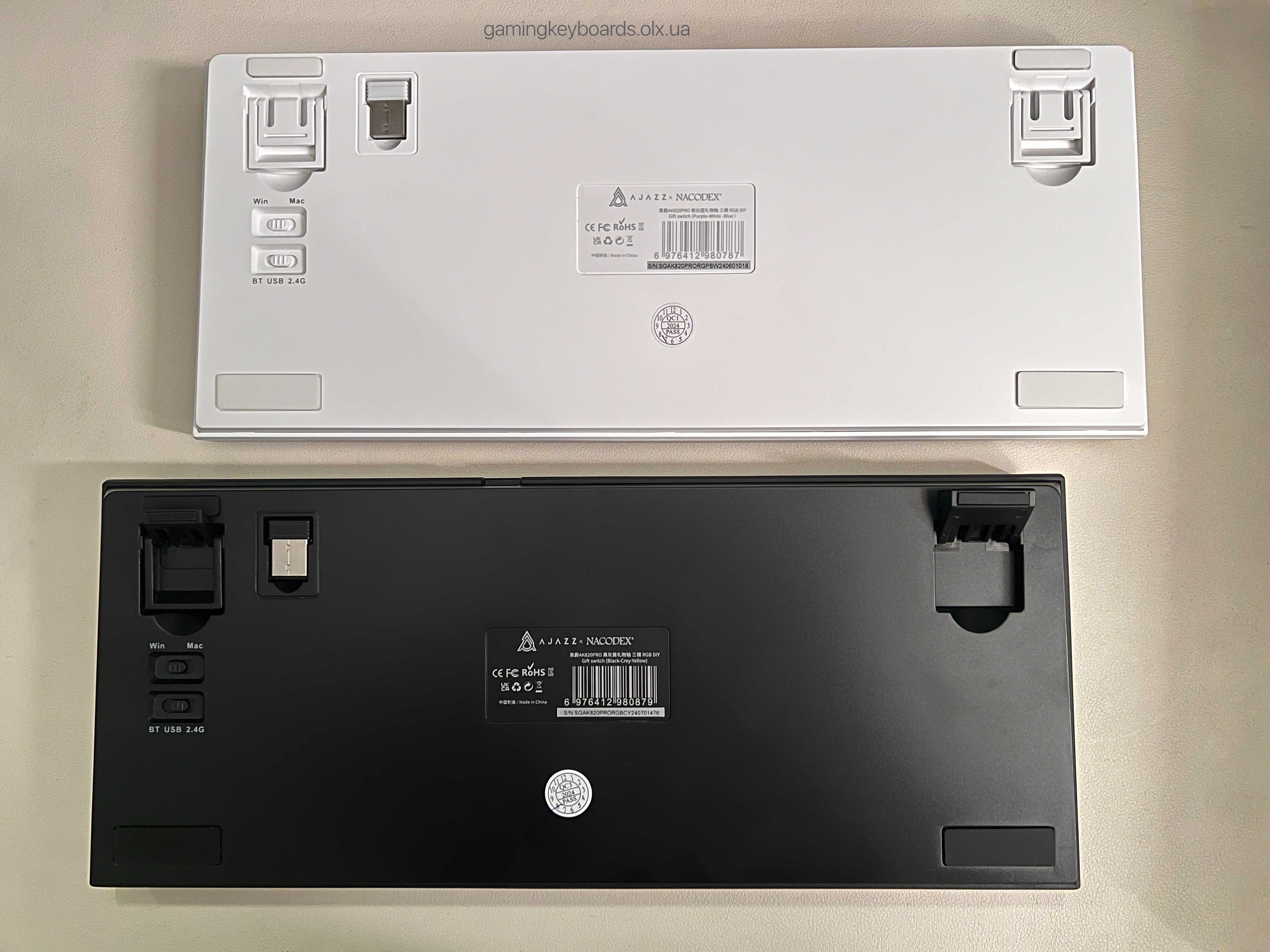 ‼️Нові Ajazz AK820 Pro‼️. Механічна Бездротова Клавіатура