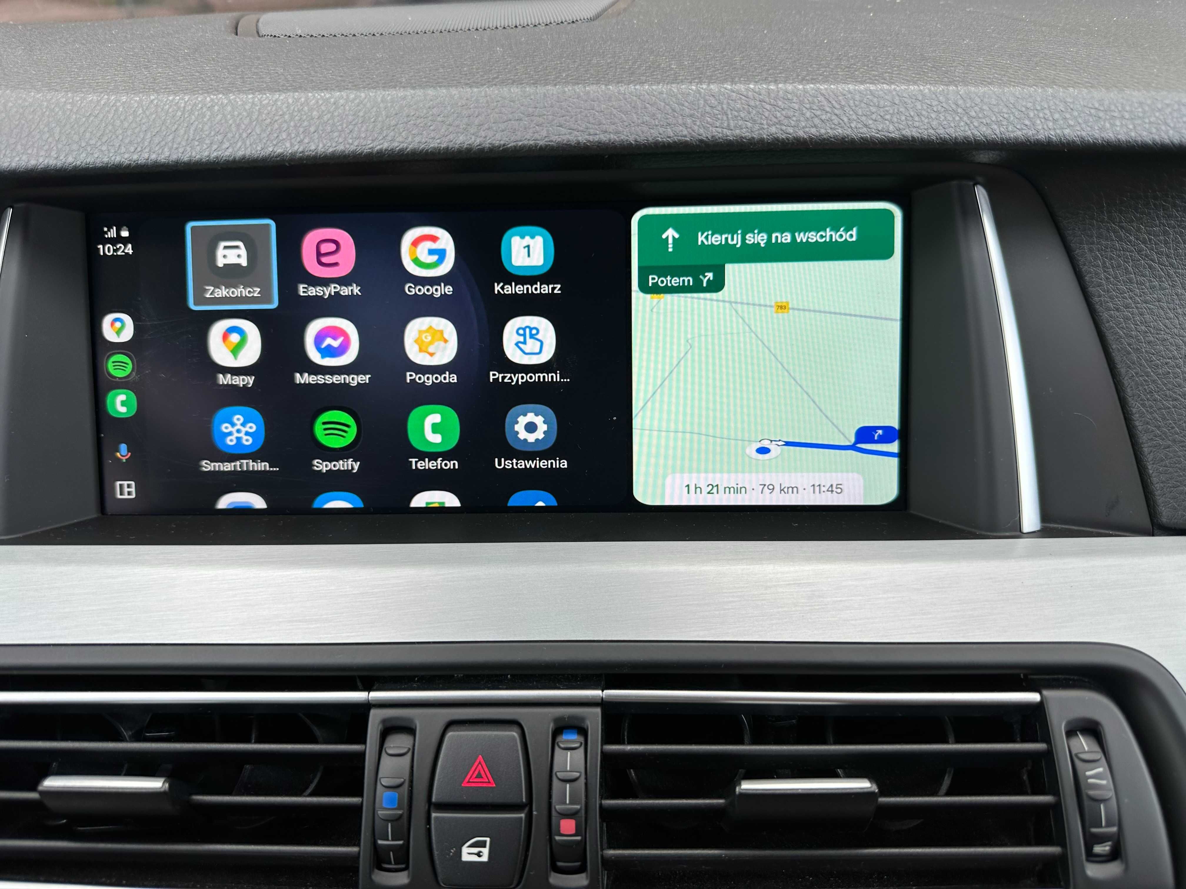 Nawigacja BMW F10 F25 E84 F01 F15 BOX Carplay Android Auto Google Mapa