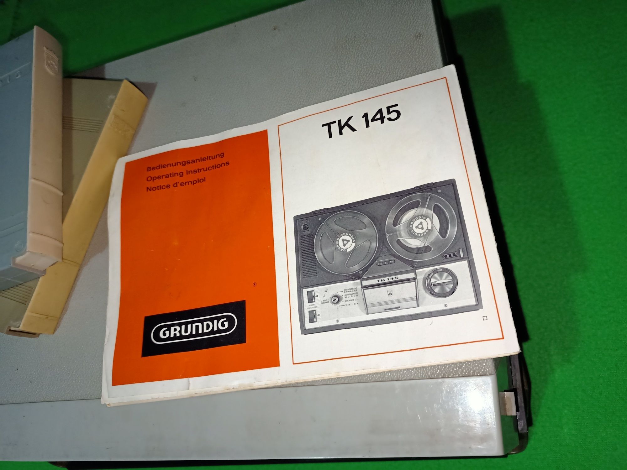 Gravador bobines grundig tk 145 A FUNCIONAR