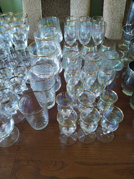 Zestawy kieliszków rodem z PRL