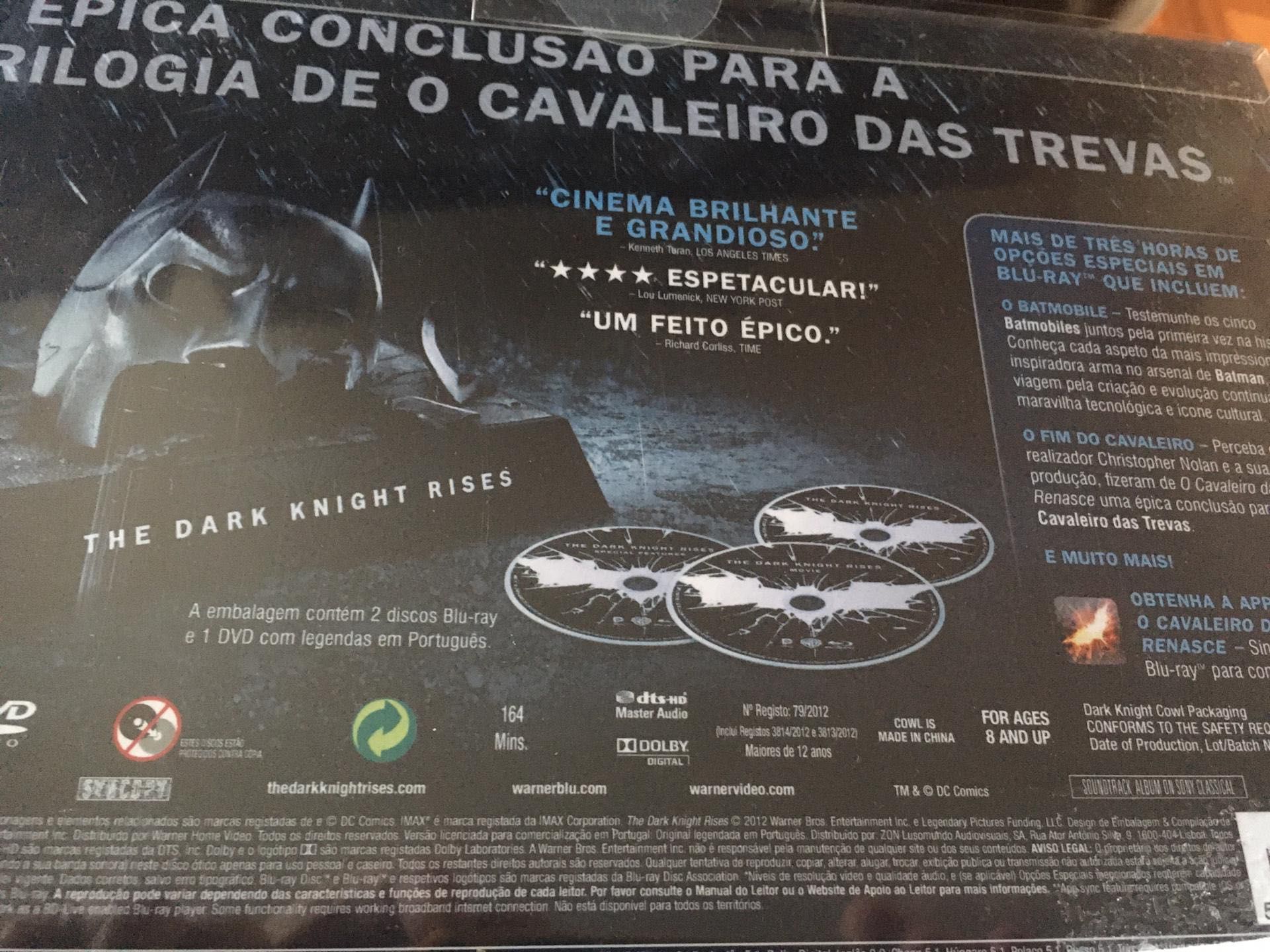 Trilogia Dark Knight (Edições de coleccionador)