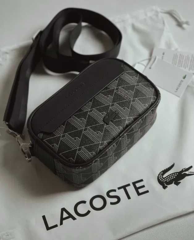 Сумка Lacoste Monogram Crossbody Bag мессенджер лакоста оригинал