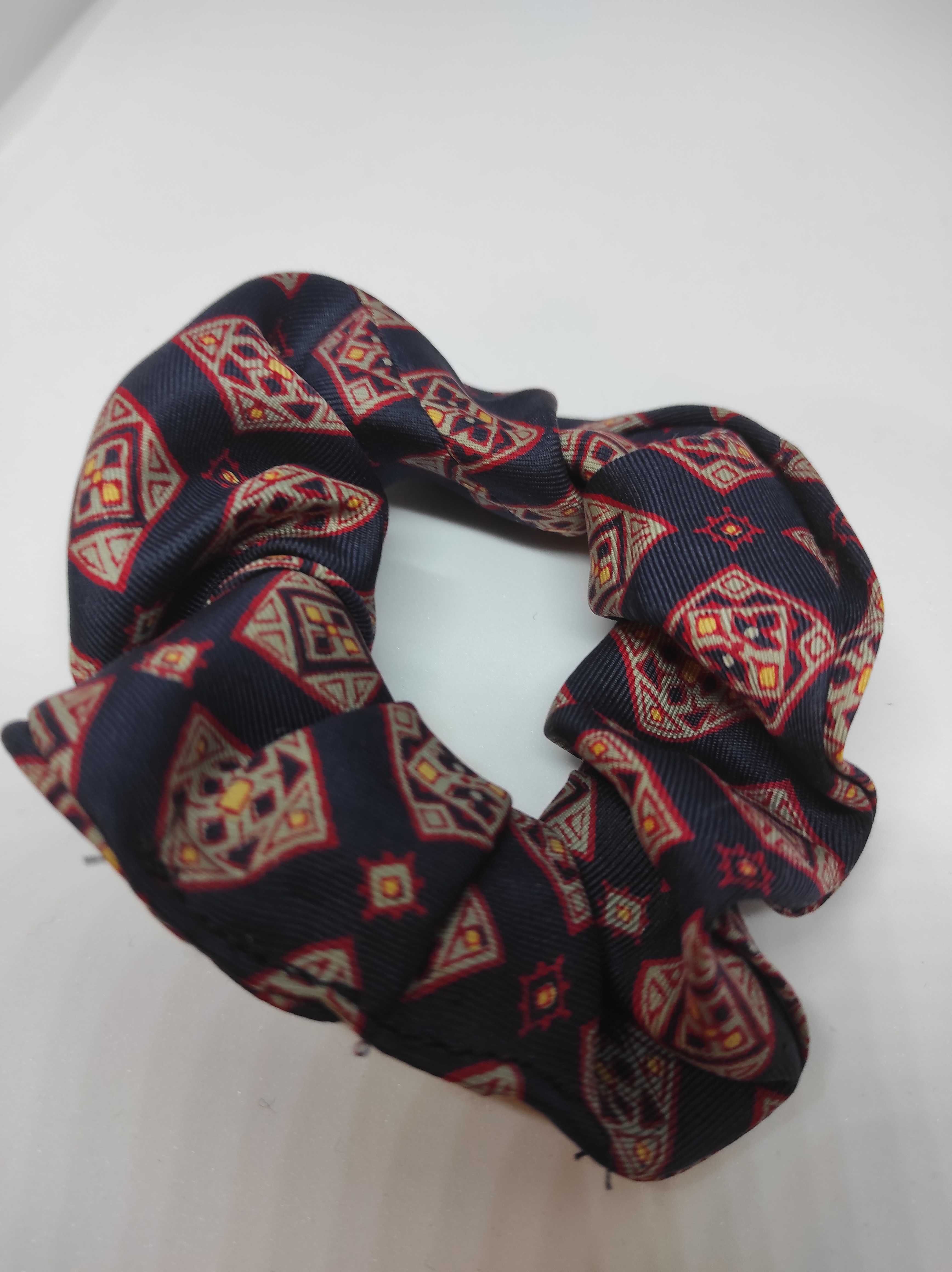 Jedwabna gumka jedwab scrunchies silk do włosów