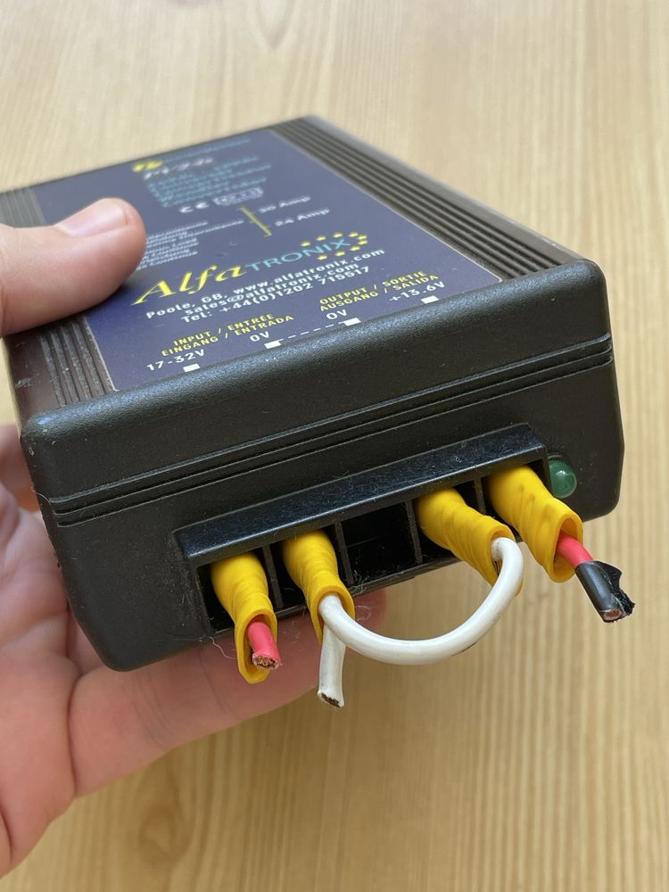 AlfaTronix PV24s. Конвертер DC-DC 24V в 12V - 30A