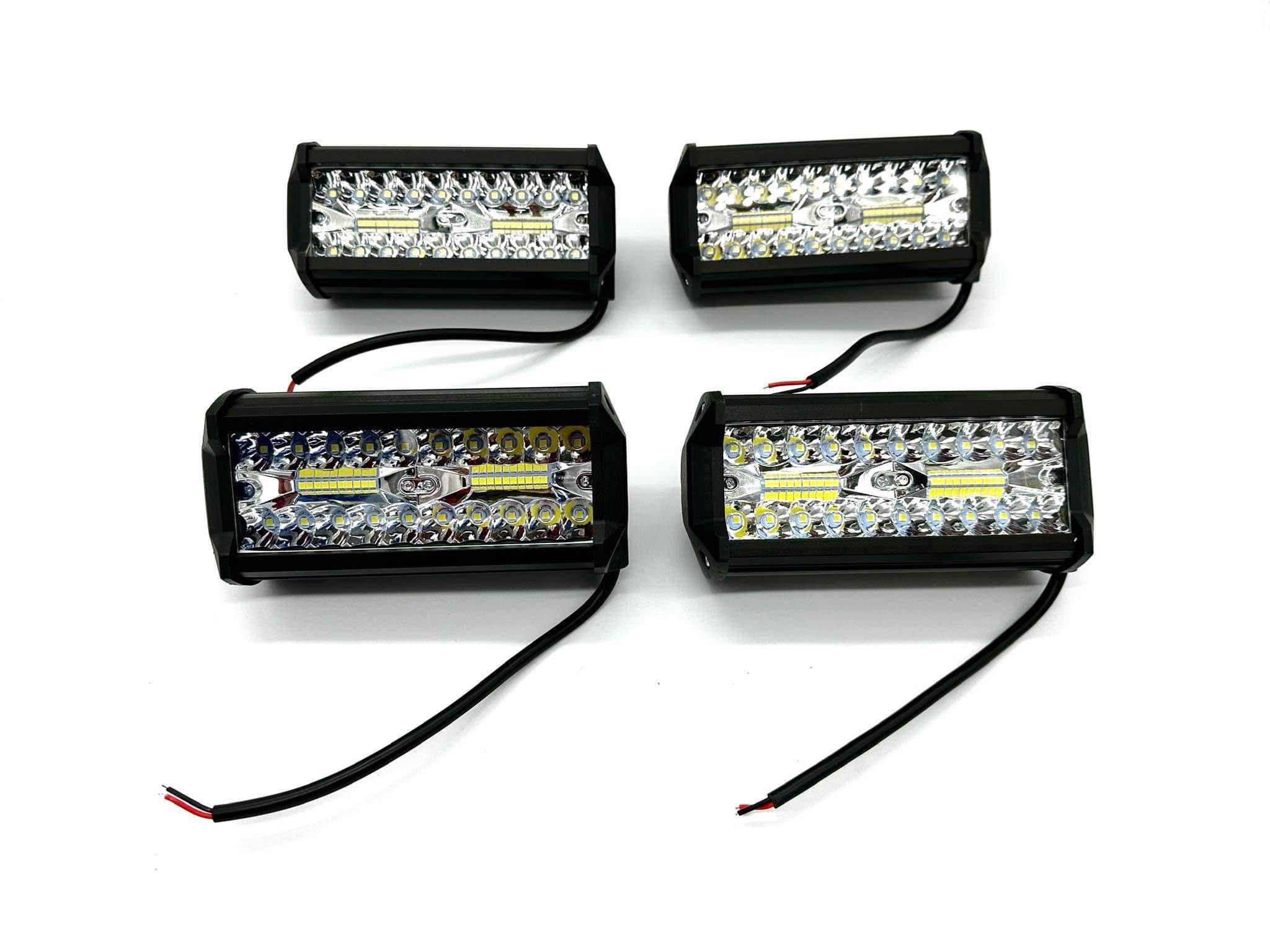 4 x 120W Lampa robocza led halogen, barwa biała 12-24V