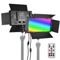 LED лампа U600 RGB для фото видео 21х13 см.
