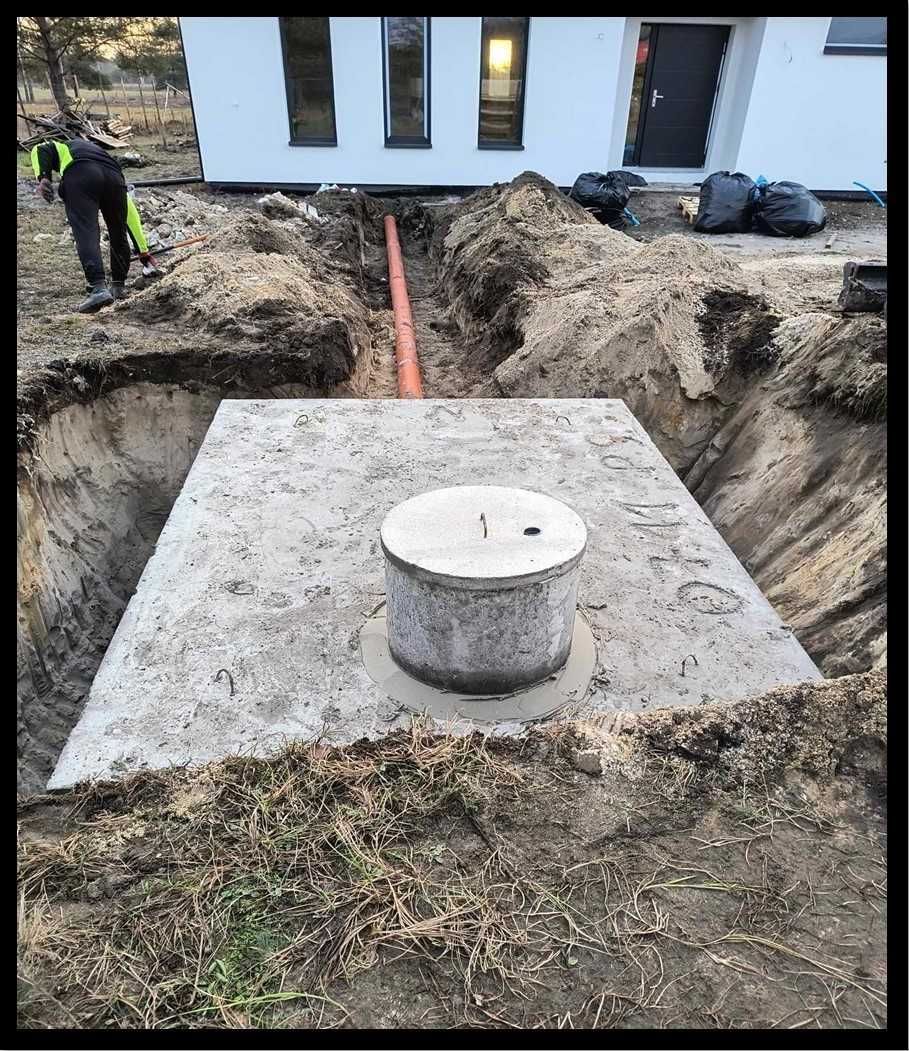 Betonowa piwniczka ogrodowa bunkier ziemianka spiżarka piwnica schron