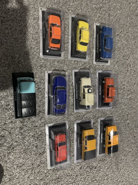 Auta prl-u złota kolekcja De Agostini 1:43