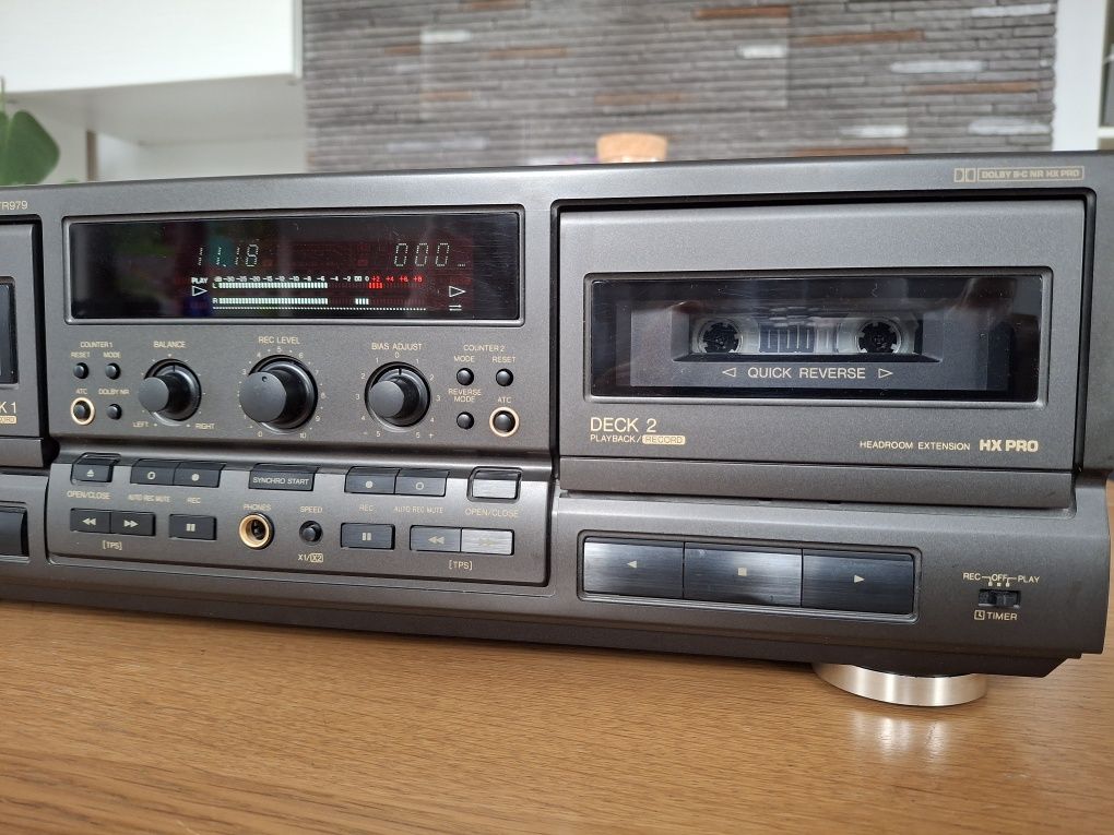 Technics RS-TR979 jak nowy magnetofon