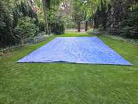 Plandeka niebieska 5x8m