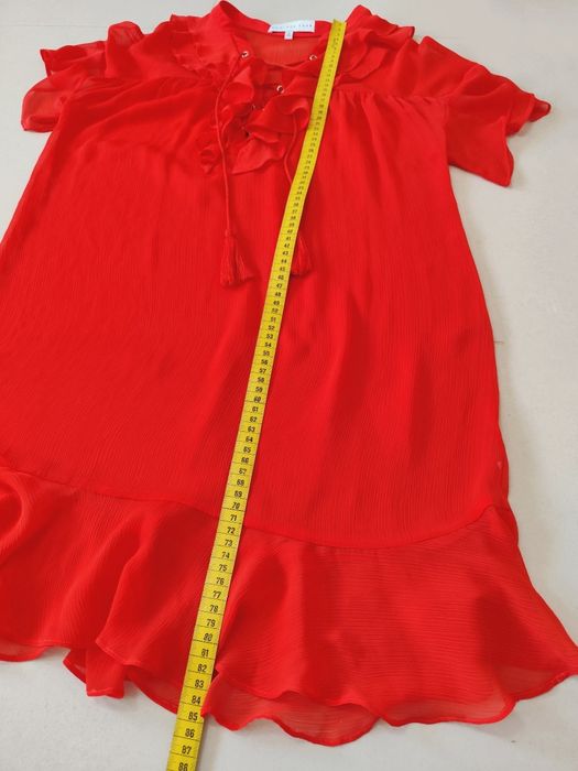 Red Summer Dress - Endless Rose (Tam. S)