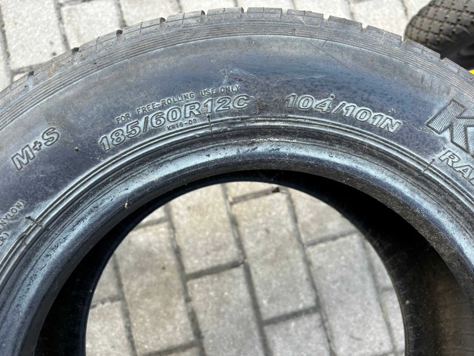 Opona Laweta Przyczepa 185/60R12C 104/101N M+S KENDA KARGO PRO 5.6MM