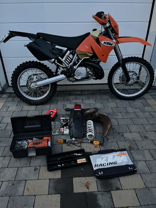 KTM EXC 250 do Rejestracji 2001r 2t