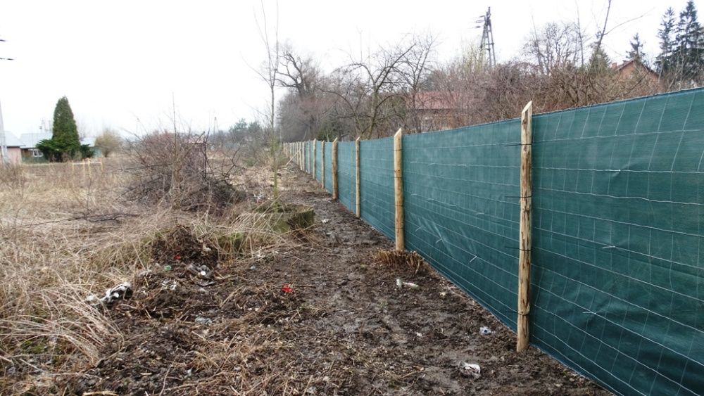 Ogrodzenie z siatki leśnej tymczasowe budowlane FAKTURA VAT od 23 zł