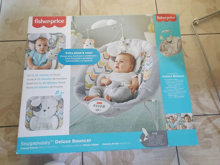 Масажне крісло Fisher-Price Веселе цуценя делюкс