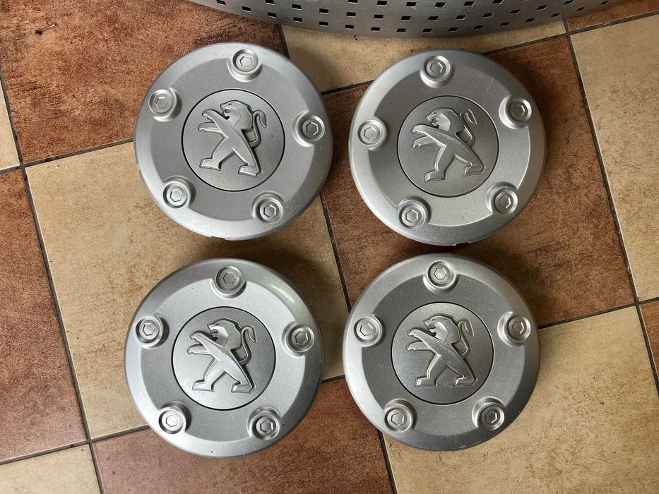 KOŁPAK KOŁPACZEK KOŁPAKI KOŁPACZKI DEKIEL DEKIELEK PEUGEOT BOXER EXPERT JUMPER 9677381777 ORYGINAŁ DO FELGI 15