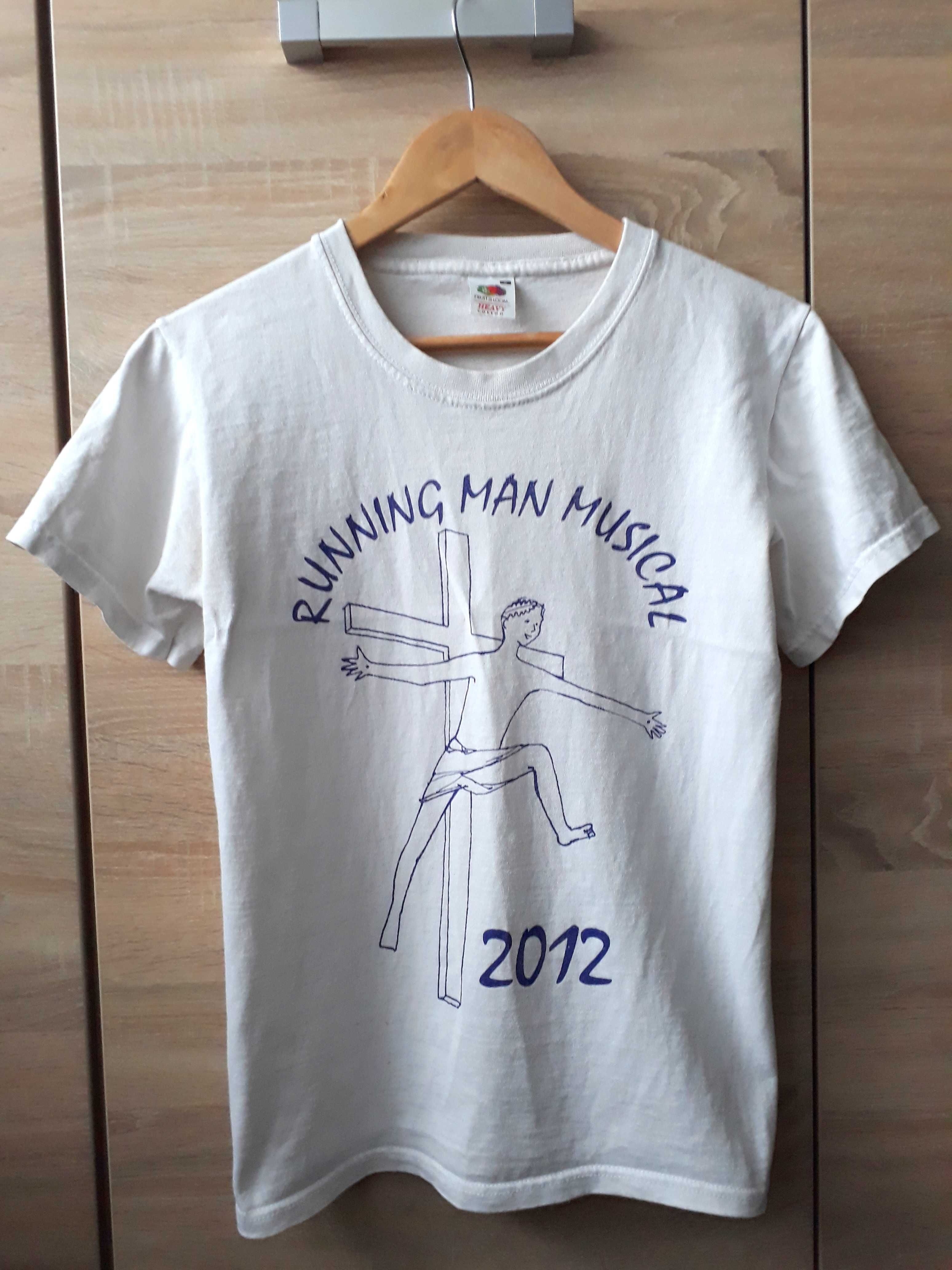 running man musical 2012 t-shirt koszulka y2k vintage