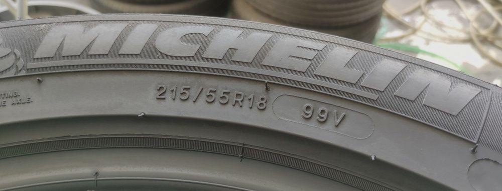 4x 215/55R18 Michelin Primacy 3 99V B/A/69dB 6,69mm JAK NOWE
